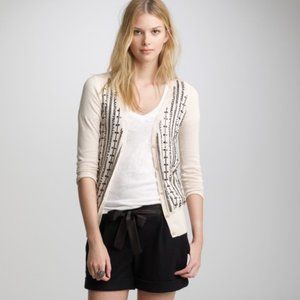 Vintage J.Crew 2010 Women's M CASCADING SEQUIN CARDIGAN